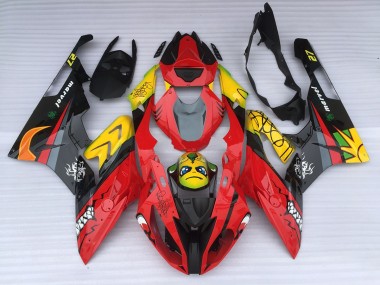 Alieno Blu & Bianco 2009-2014 BMW S1000RR Carene Moto